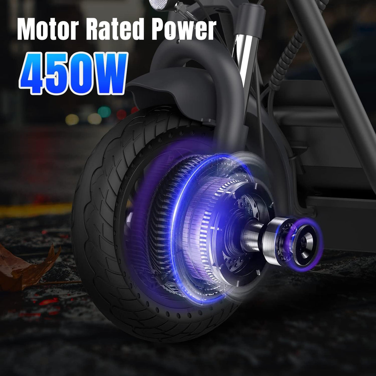 Electric Kick Scooter with 350W Brushless Motor, 50 Miles Long-Range Battery, Foldable S2343
