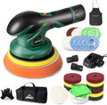 Cordless Car Buffer Polisher with 12V Lithium Rechargeable Battery Brushless Polisher with Variable Speed, 2pcs 2.0Ah Portable Buffer Kit B794