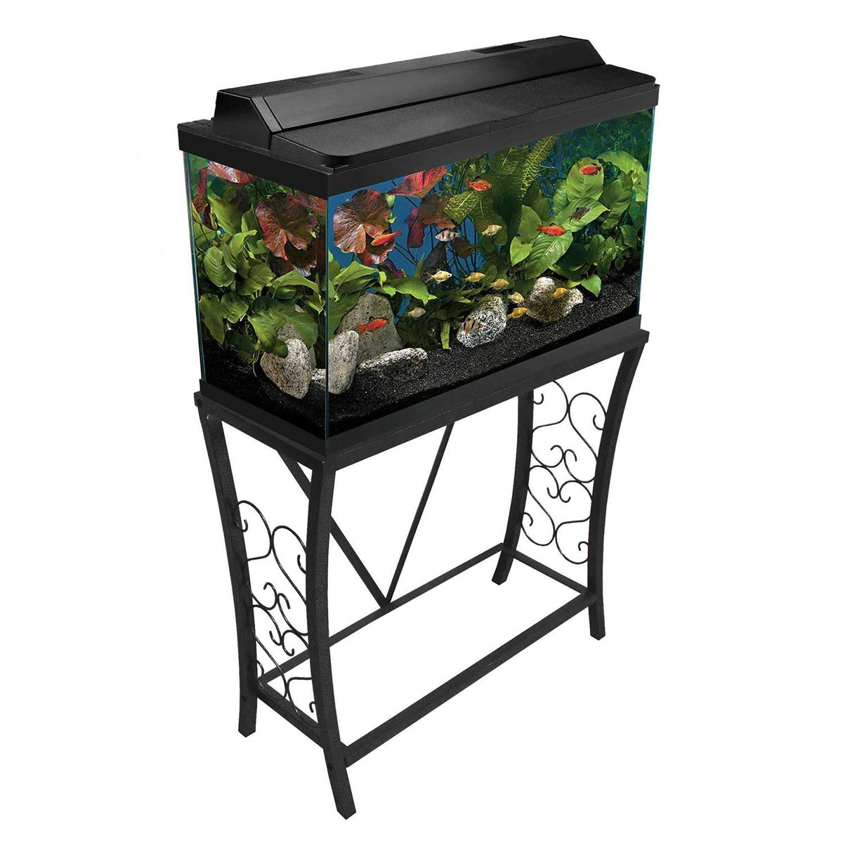 Black Aquarium Stand U22993