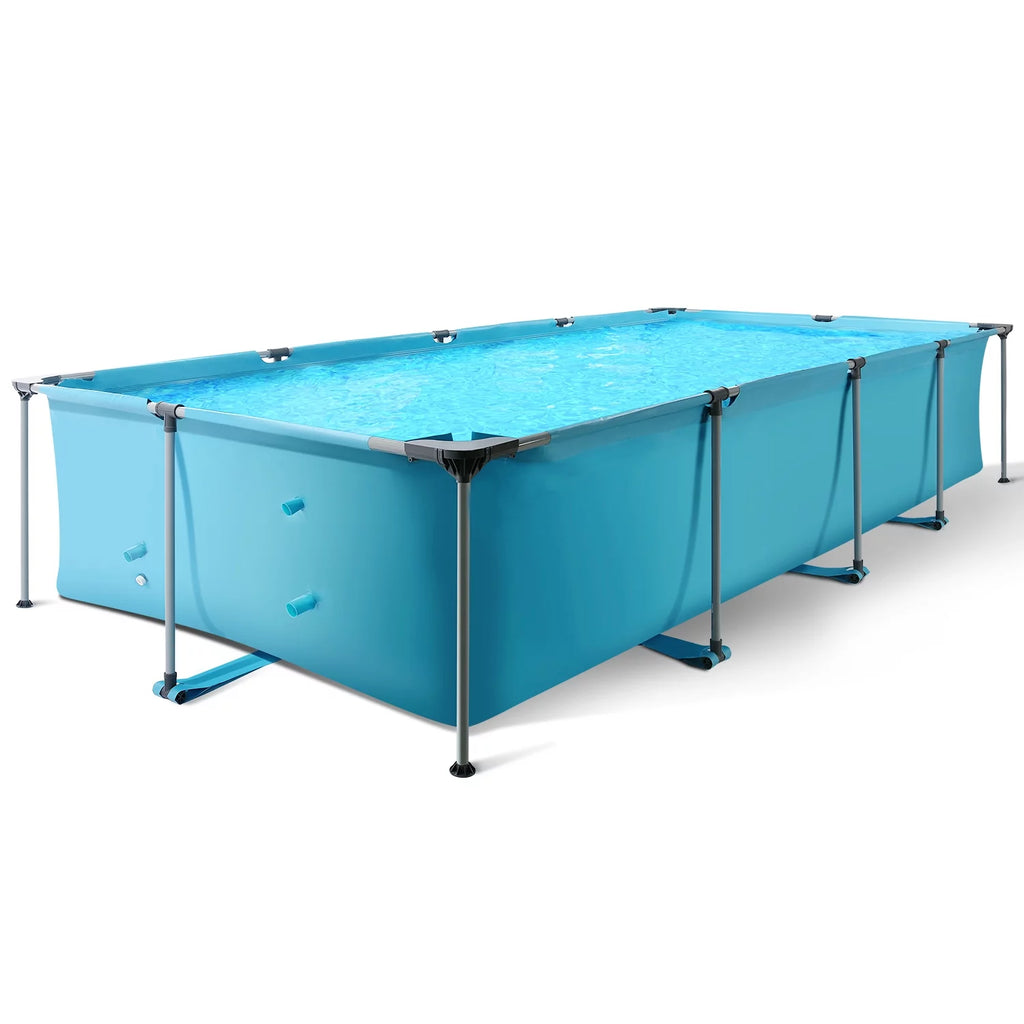 10 ft Above Ground Rectangular Frame Swimming Pool J835