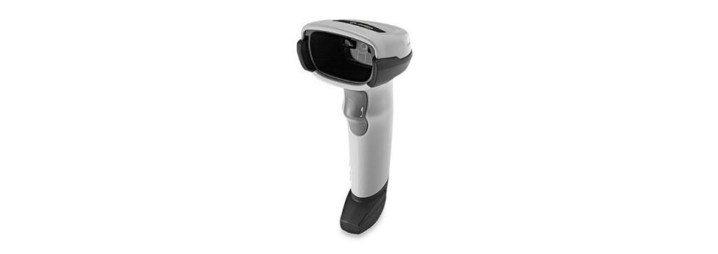 Black White Handheld Bar Code Reader D2906