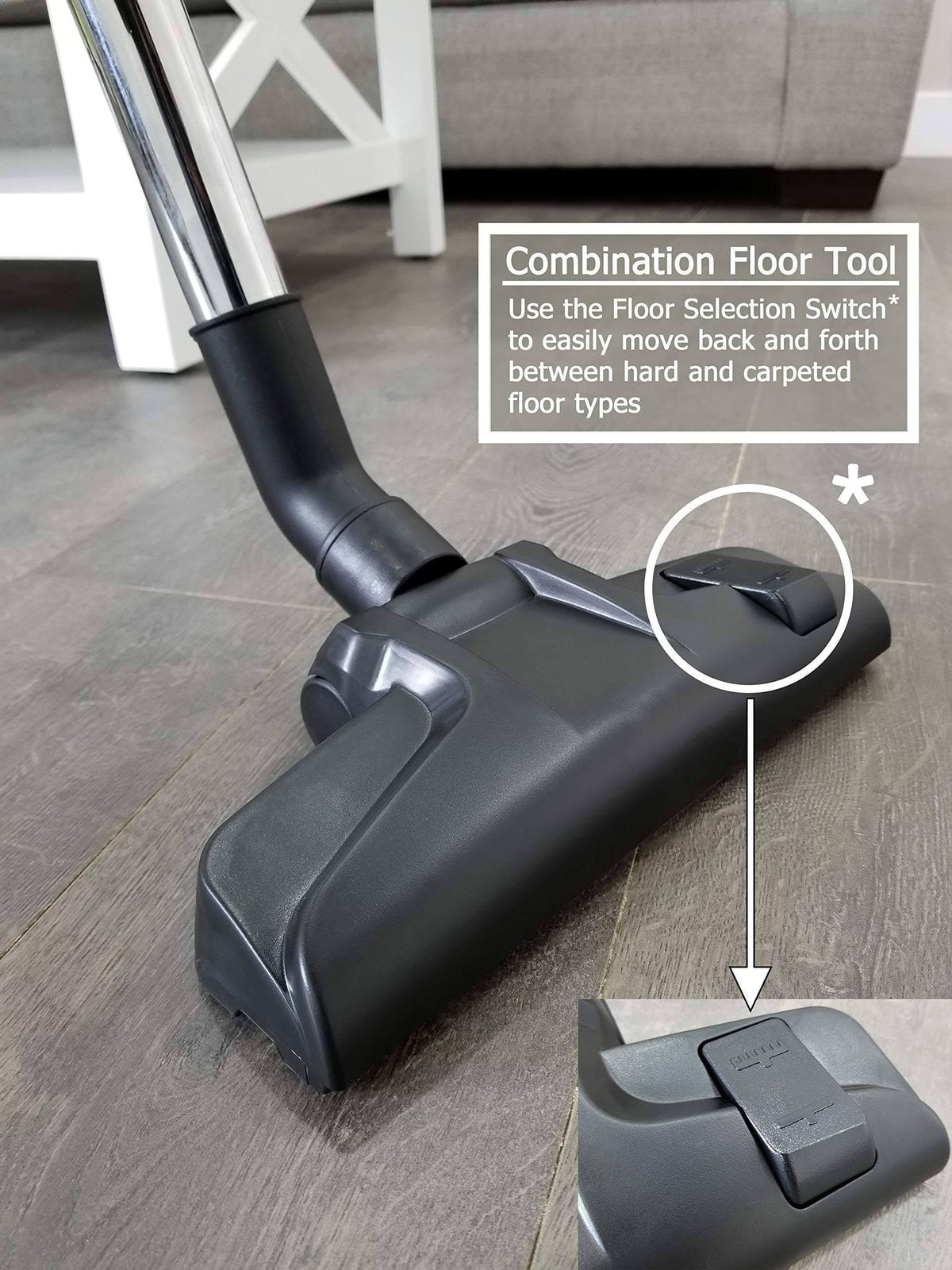 Tritan Canister Vacuum with 12 Amp Motor R106123