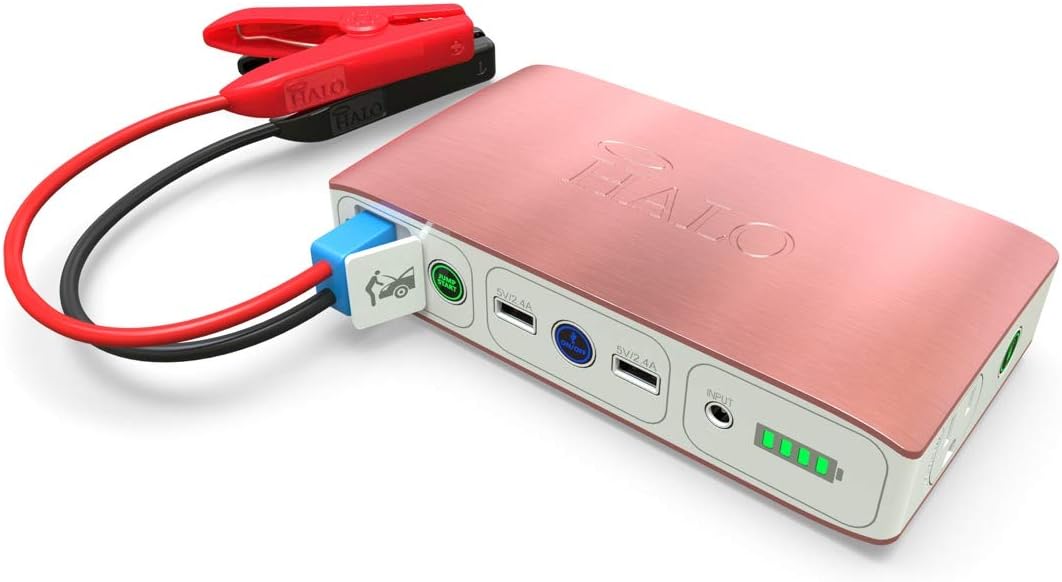 58830 mWh Portable Car Jump Starter with AC Outlet and Car Charger B8138