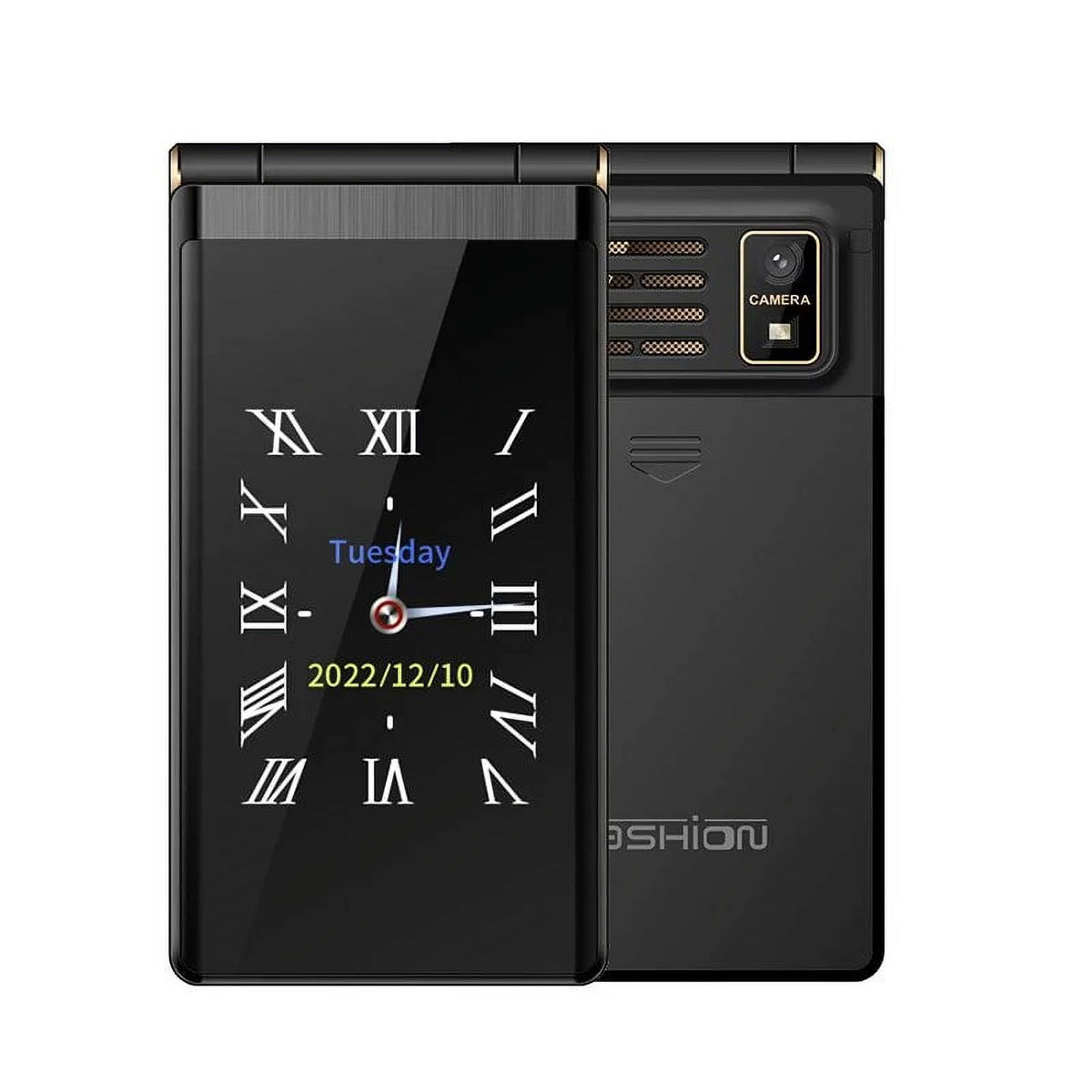 4G Flip Mobile CellPhone with Big Keyboard H65943