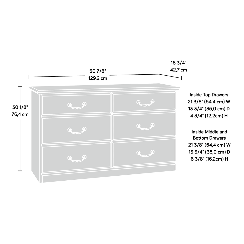 6 Drawer Dresser L2017
