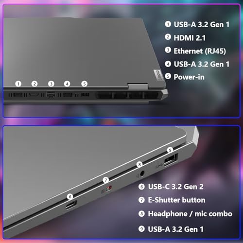 15.6 FHD 144Hz IPS Display Gaming Laptop with 64GB DDR5 RAM and 2TB SSD L6058