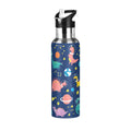 Stainless Steel Insulated Water Bottle with Straw Lid Q85942