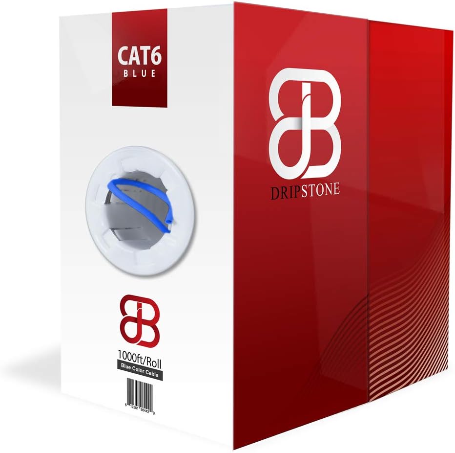 Cat6 Utp Solid Ethernet Cable 1000-feet White W99941