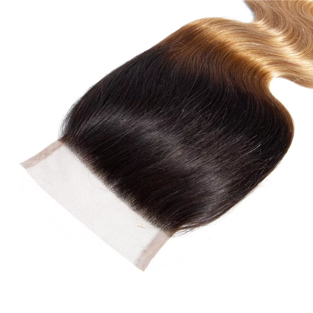 Body Wave Human Hair 4x4 Lace Closure U119