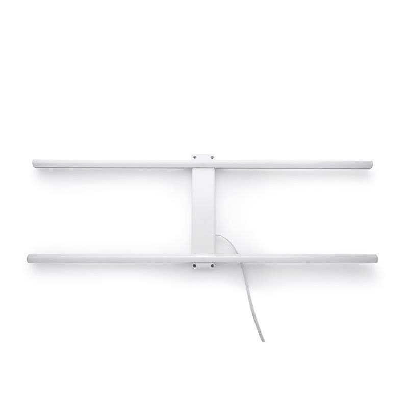 2 Light 43-11/16 inch Wide Integrated LED Troffer Retrofit Kit - White C5026