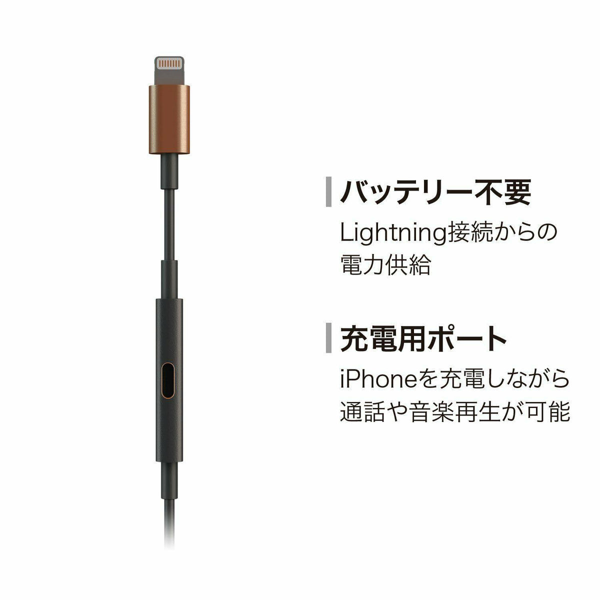 Lightning-Powered Noise-Canceling Earphones M49929