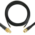 15 ft RP-SMA Male to RP-SMA Female Extension Cable, 50 Ohm Pure Copper Coax Pack of 2 Y473
