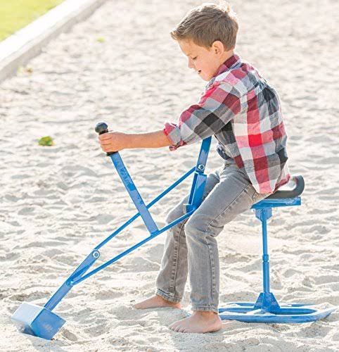 Blue Sandbox Backhoe Toy K6661
