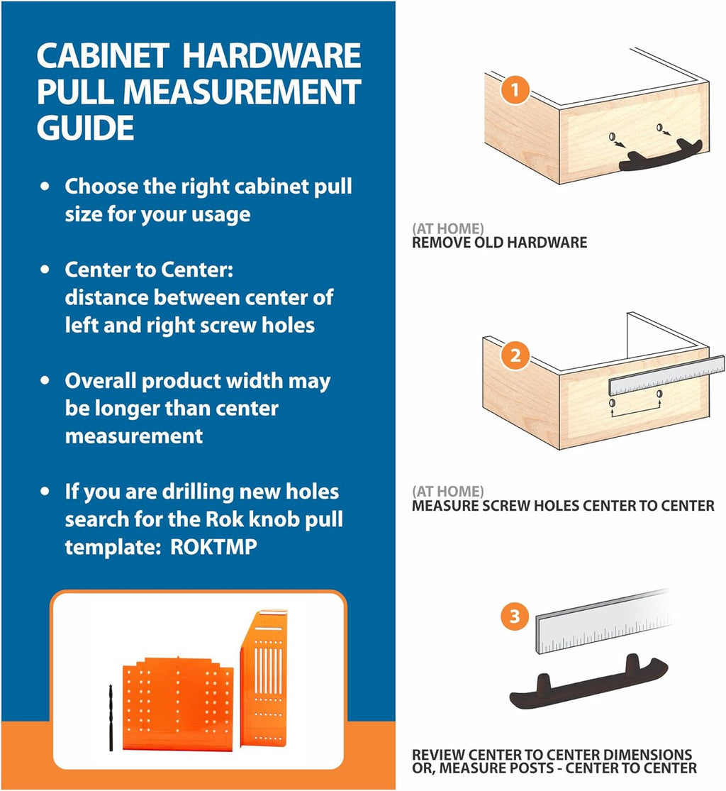 Chrome Square Cabinet Pull Handle 6 Hole Centers C891489