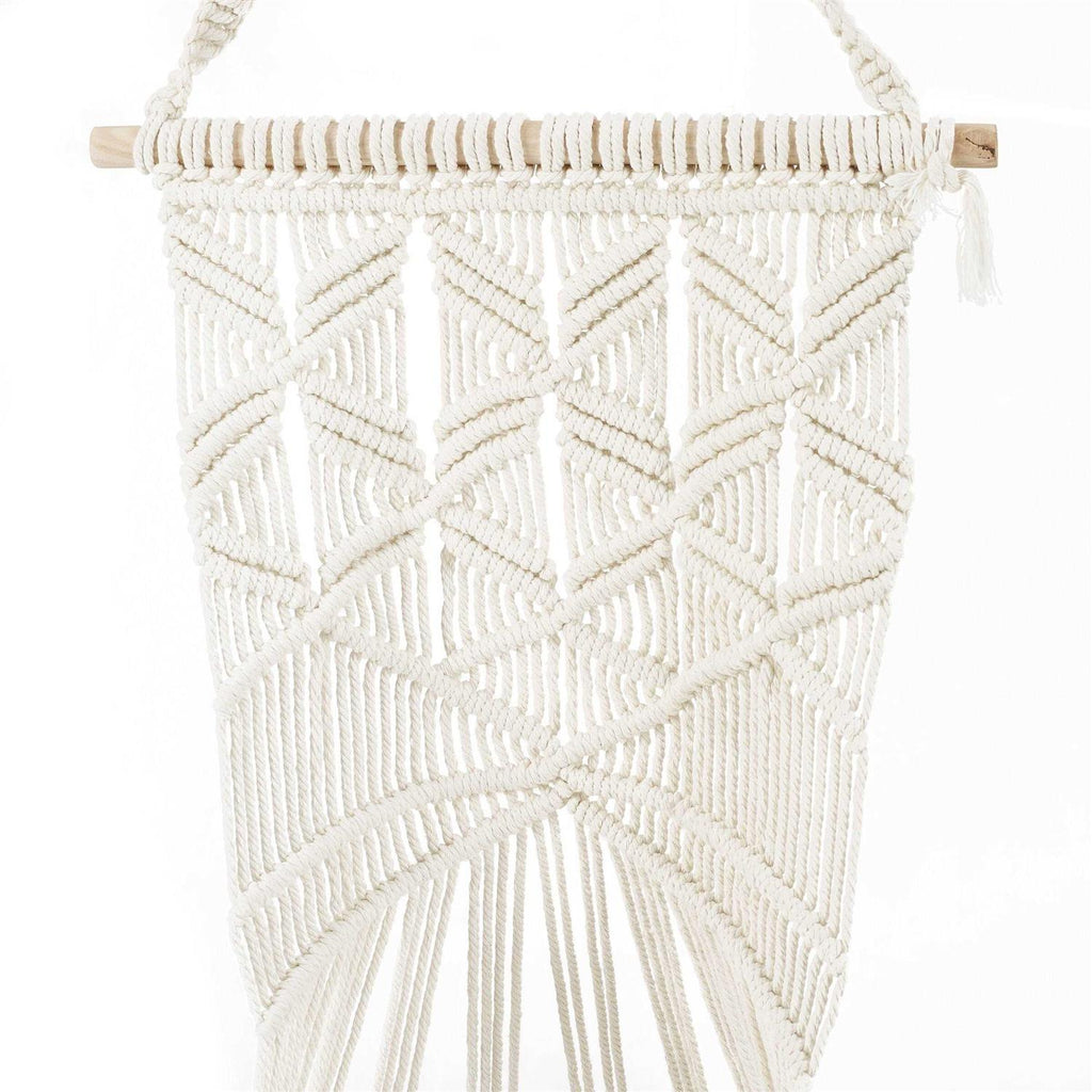White Macrame Cat Tree N955805