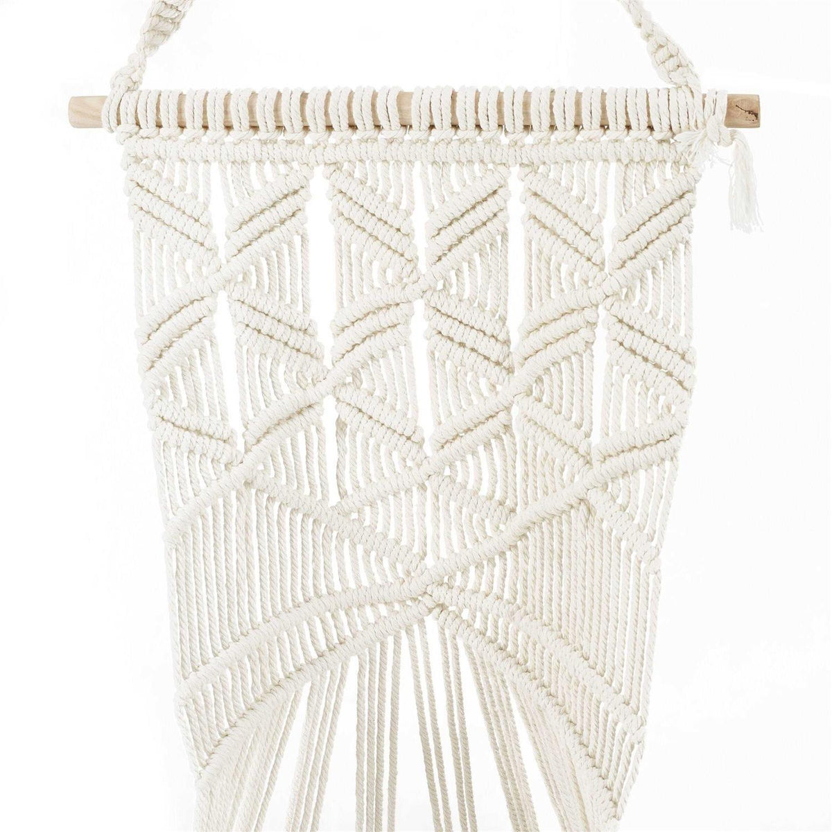 White Macrame Cat Tree N955805