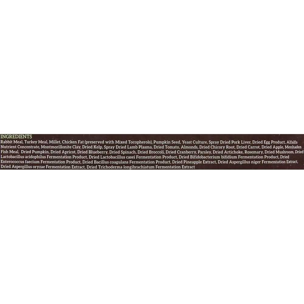 Rabbit Meal Dry Dog Food H834341