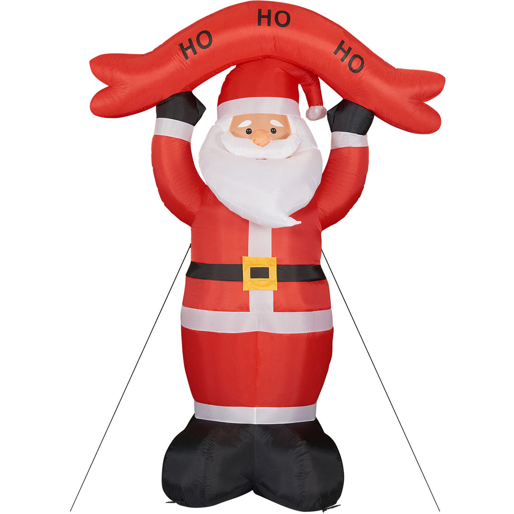 Tall Santa Yard Inflatable with Lights and Storage Bag 120" C4439