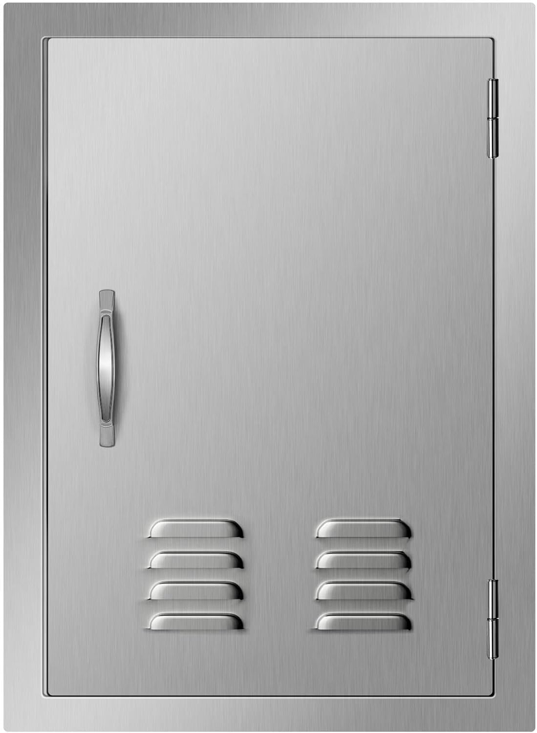 Stainless Steel Single Access Door with Vents T192448