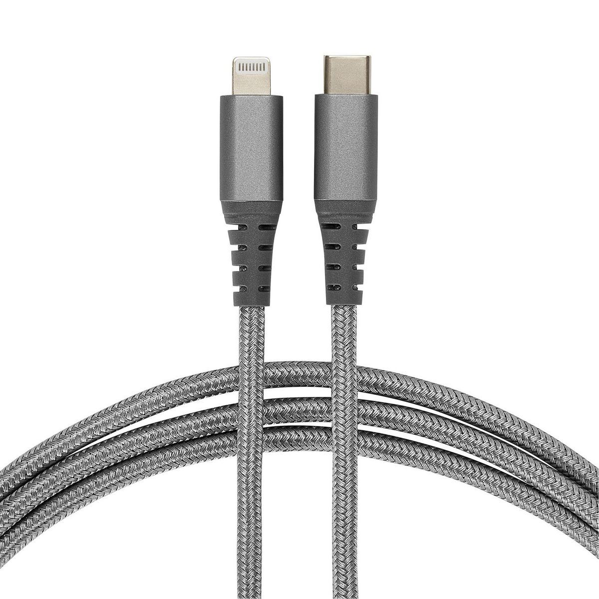 6 ft. USB-C to Lightning Braided Charging Cable F89486