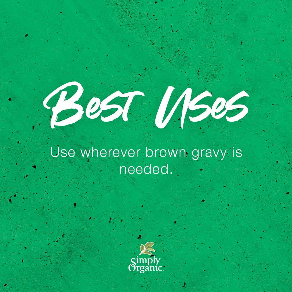 Organic Vegetarian Brown Gravy Mix 1 oz Pack of 12 X312