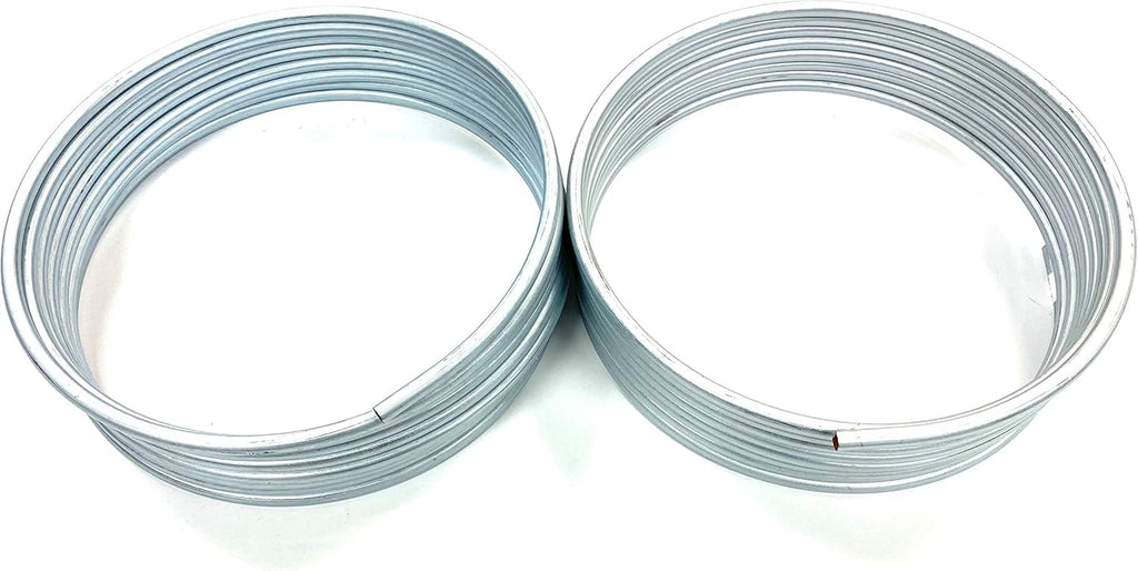 Four Coils of 25 Foot Zinc Plated 5/16 Inch Tubing Pack of 2 U101198