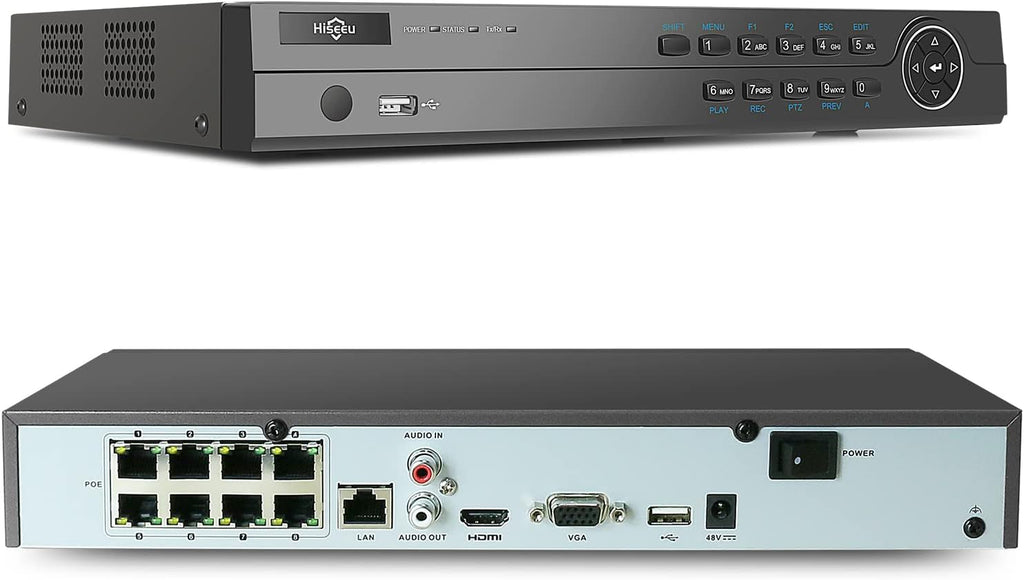 4K 16CH PoE Network Video Recorder J3533