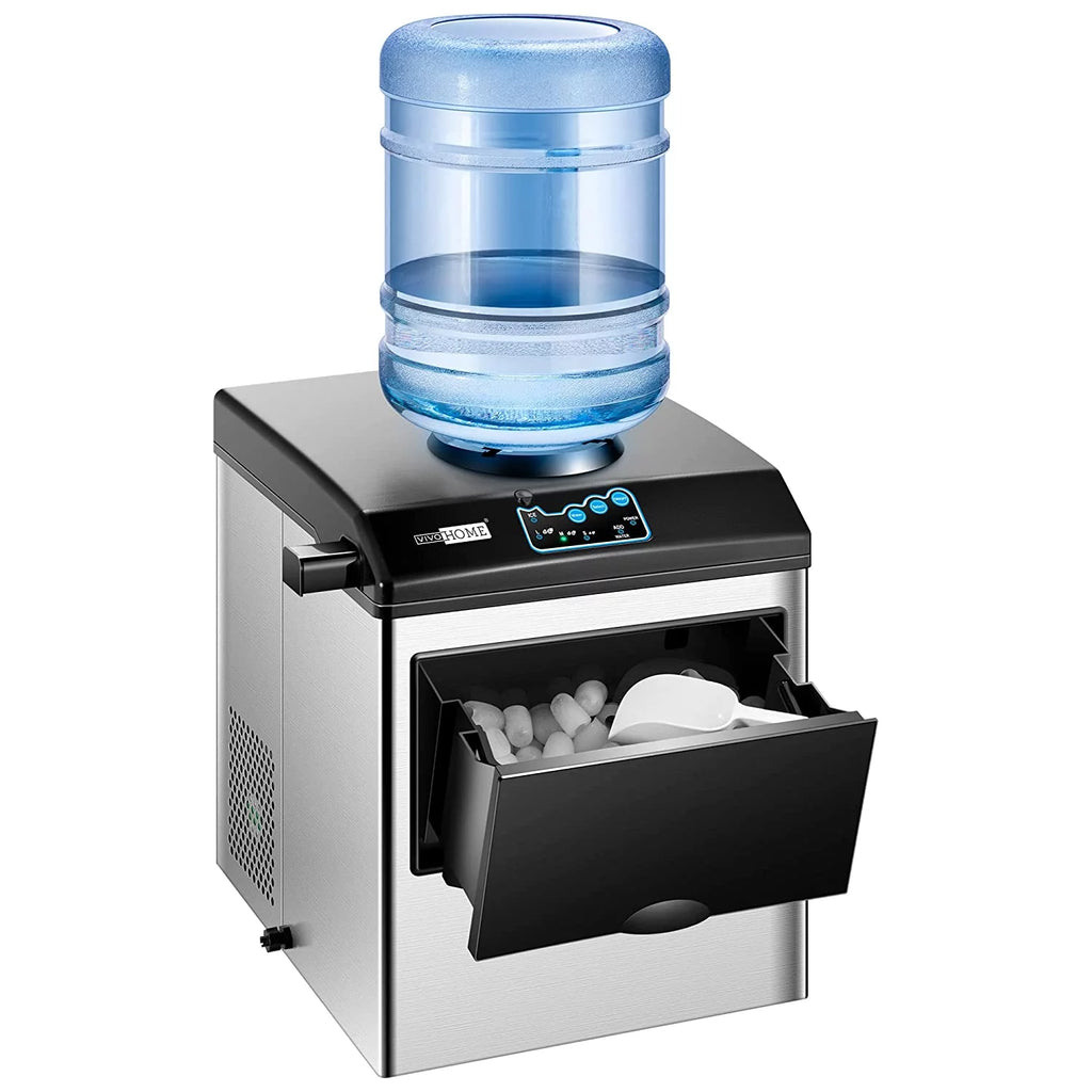 Electric 2 in 1 Countertop Ice Maker with Water Dispenser Y860