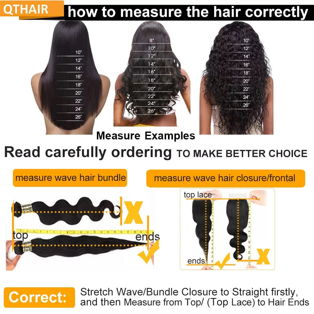 Body Wave Human Hair 4x4 Lace Closure U119