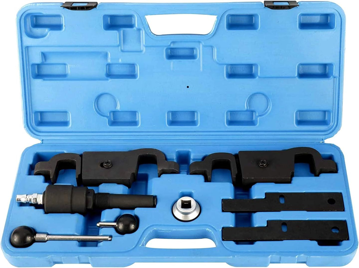 Camshaft Timing Tool Set Compatible with Porsche Cayenne Panamera Audi Q7 Engine V8 4.5L 4.8L V6 3.6L Y55014