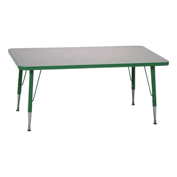 Rectangular High Pressure Laminate Activity Table 30 x 48 B488662