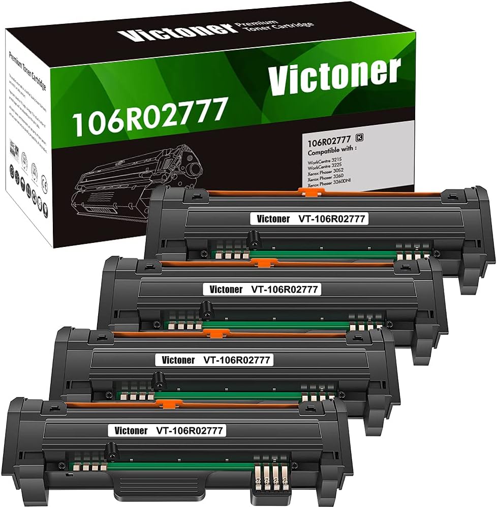 Compatible Black Toner Cartridge 4-Pack O1448