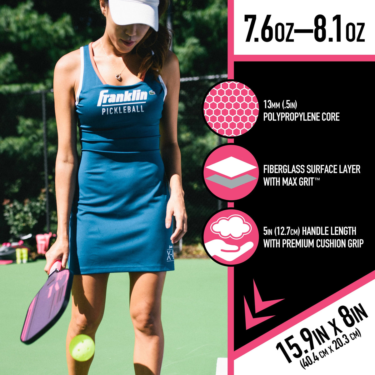 Pickleball Paddle with Extra Grip G99089
