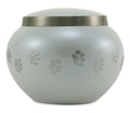 Small Pearl Pewter Pet Cremation Urn M9631