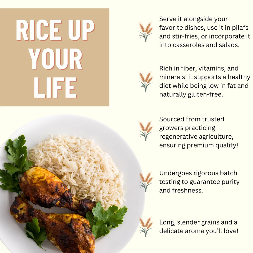 40 lb. White Basmati Rice D251824