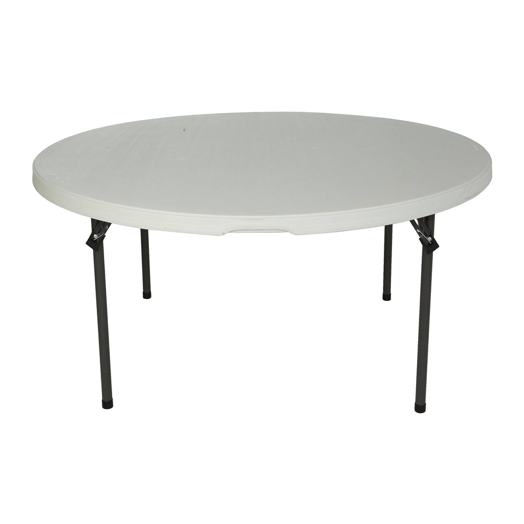 Commercial Round Folding Table 4 Pack Almond V664