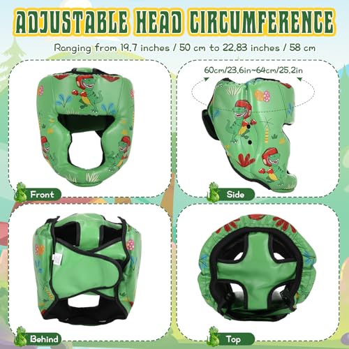 6oz Boxing Gloves and Headgear Set C693454