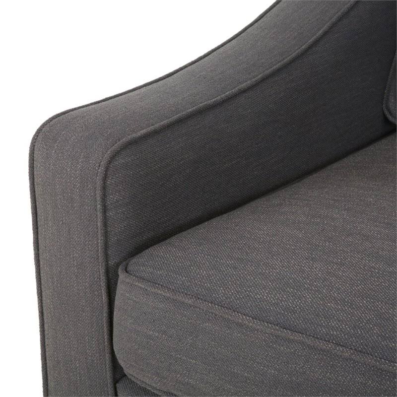Dark Granite Fabric Sofa C95621