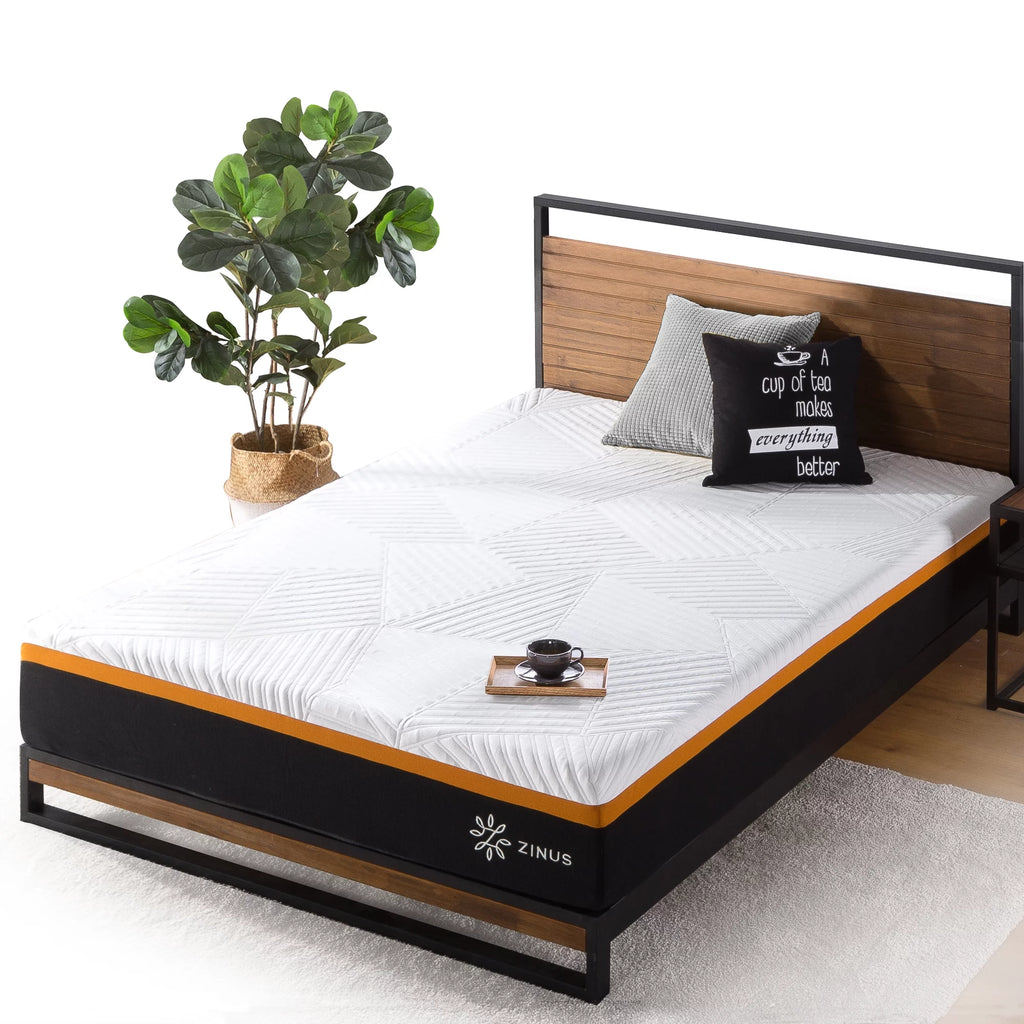 Queen Memory Foam Pocket Spring Hybrid Mattress I79453