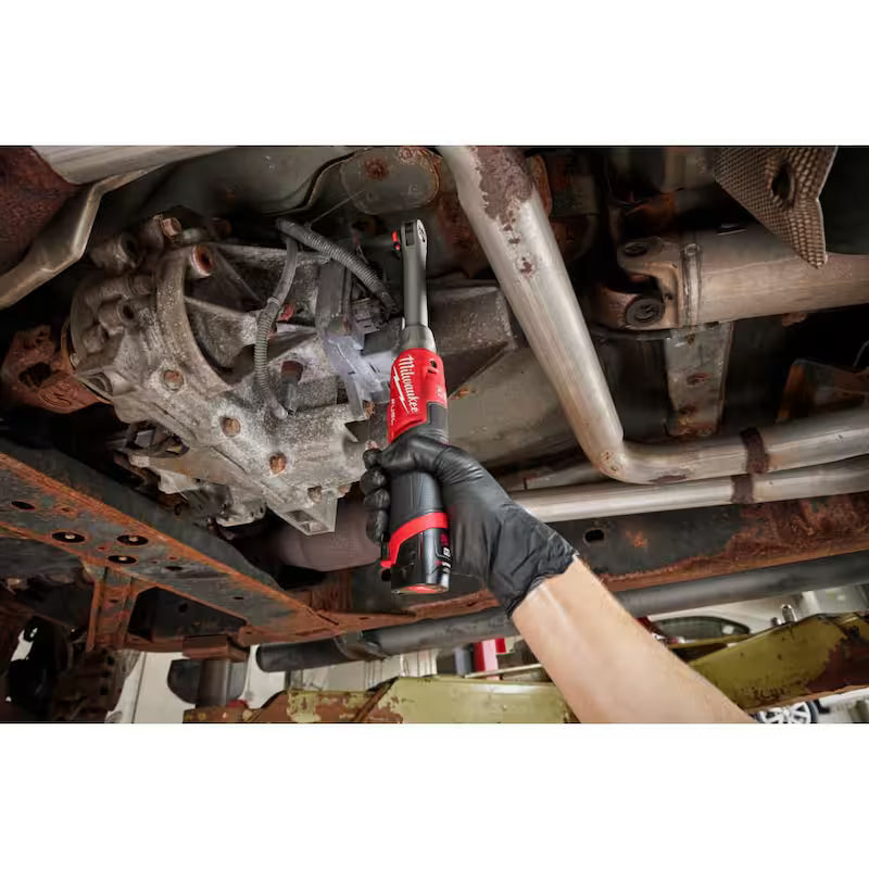 3/8 in. Cordless Ratchet and Right Angle Impact Wrench with 2.5 Ah Batteries S869075