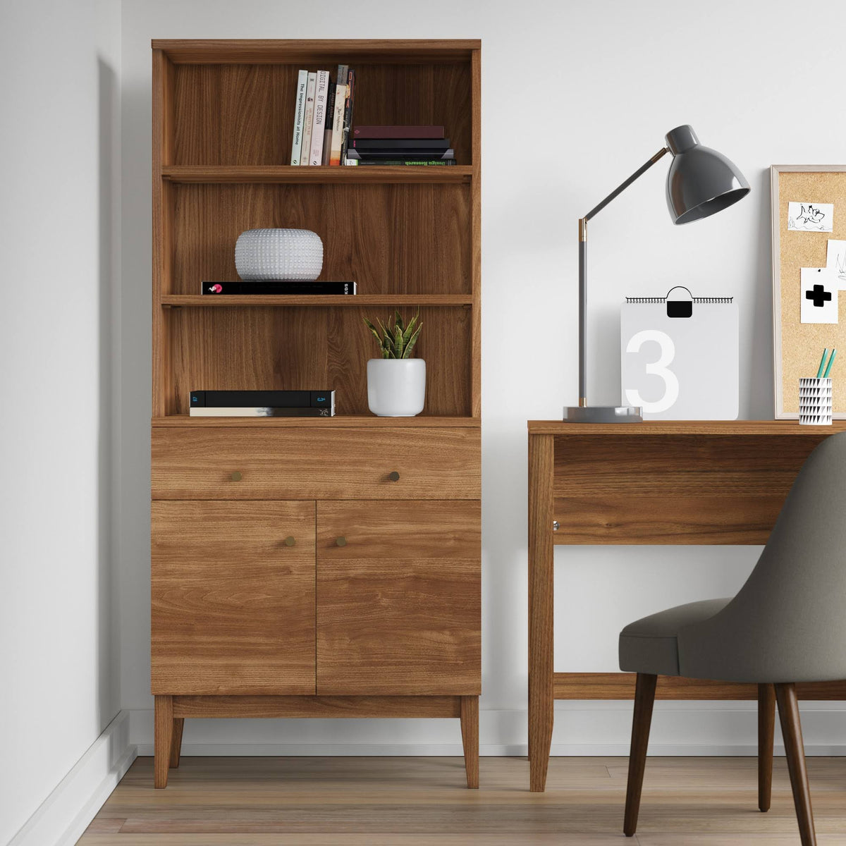 Bookcase with Doors H76277