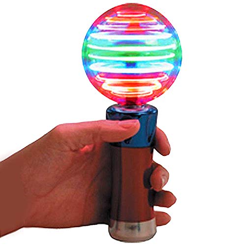 7.5 Inch Light Up Magic Ball Toy Wands, Set of 2 V3274
