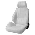 White Vinyl Racing Seat D91892