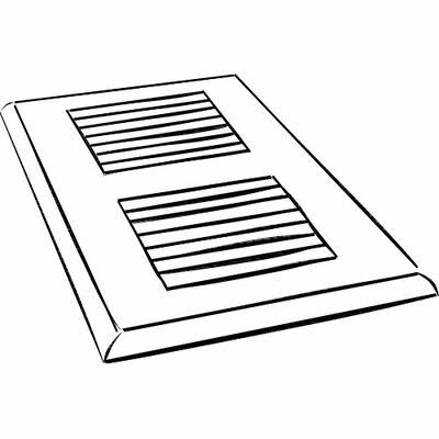 Pecan Surface Mount Vent Cover T89531
