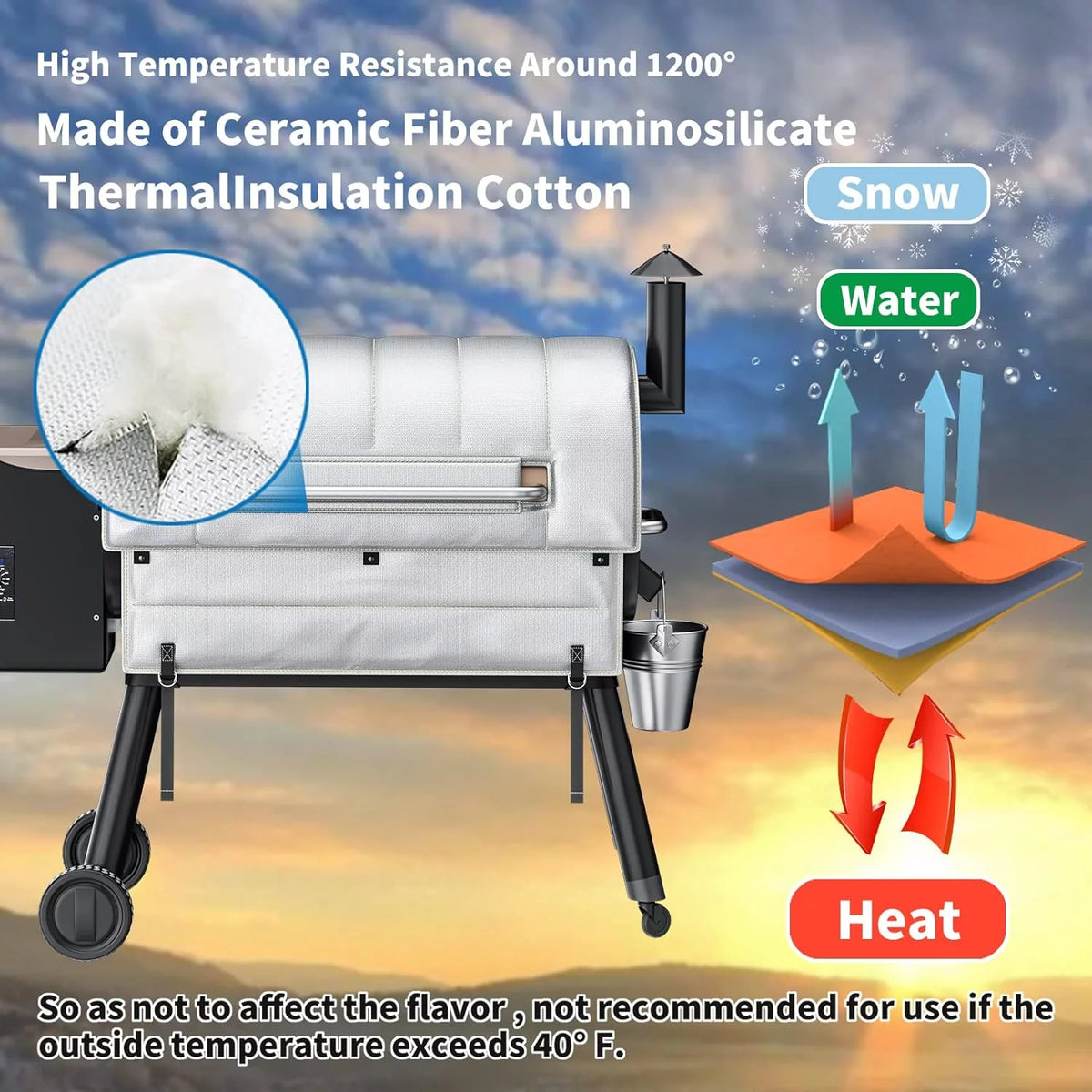 Grill Insulation Blanket V62608