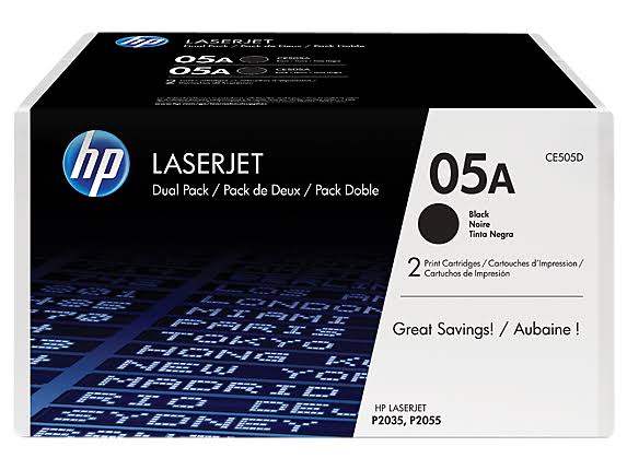 2-Pack Black Original LaserJet Toner Cartridges S2386