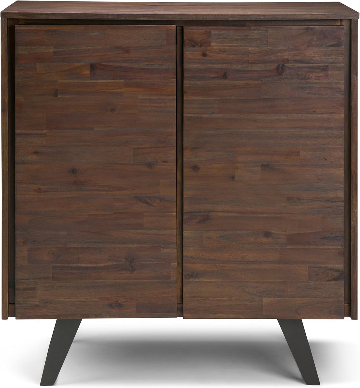 Solid Wood Storage Cabinet with 2 Doors and 4 Adjustable Shelves T505641