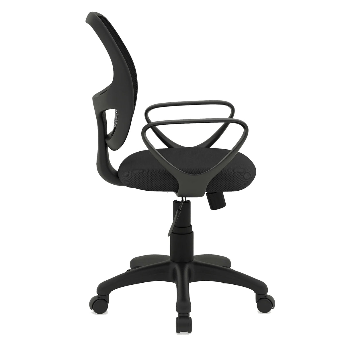 Black Adjustable Fabric Office Chair E8939