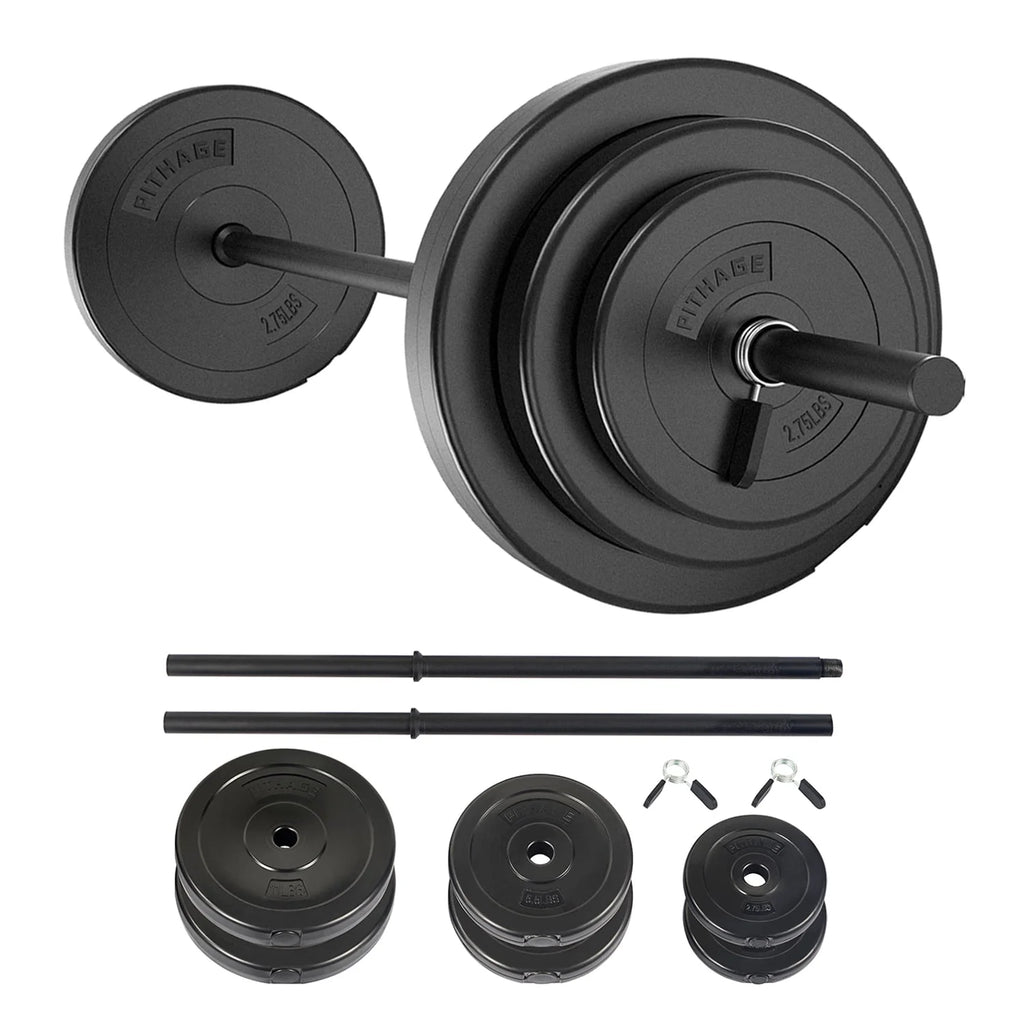 45 lbs Adjustable Barbell Weight Set C14754