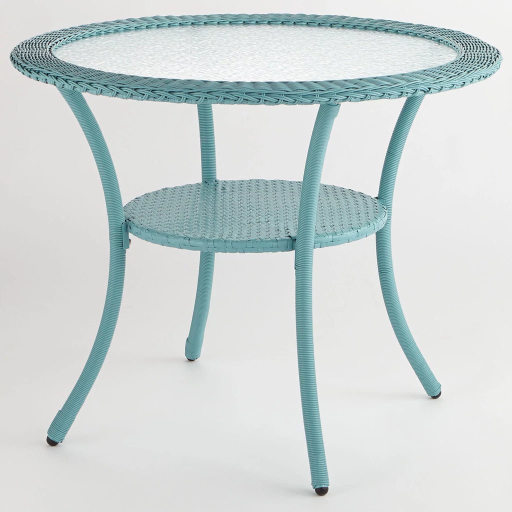 All-Weather Resin Wicker Bistro Table X264500